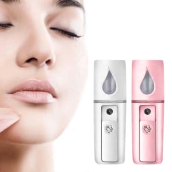 Bärbar USB ansiktshudvårdsspruta 20ml Cool Mist Spraymaskin pink