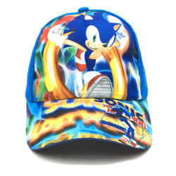 Sonic The Hedgehog Hat Cap basebollkeps för pojkar, flickor C