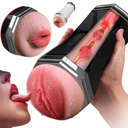 Sex Machine Oral Automatisk elektrisk för män leksaker white