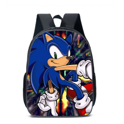 Magisk Hedgehog Sonic Ryggsäck för pojkar Flickor Animal School Bag B