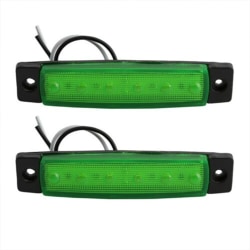 4st 12V rödgrön båtnavigering LED Lights As pics