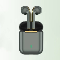 Bluetooth 5.0 trådlösa hörlurar med stereoljud HD-musik Green
