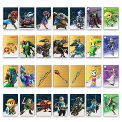 Byt Legend of Zelda Breath Of The Wild Amiibo NFC-kort 28 PCS