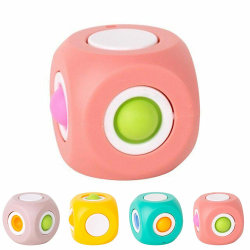 Magic Pop it Push Bubble Hand Spinner Fidget Toys Simple Dimple green