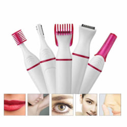 5 In 1 Electric Hair Shaver Trimmer For Eyebrow Facial Nose