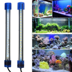 LED Fish Tank Lighting Strip Lamp för akvarium med EU-kontakt White 20cm