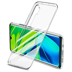 Xiaomi Mi Note 10 - Transparent Slim Skal Transparent