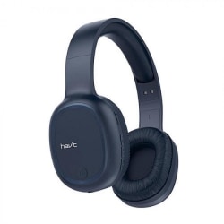 HAVIT Stereo On-Ear Trådlösa Bluetooth V5.1 Hörlurar AUX/TF/ FM Blå