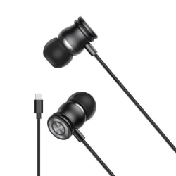 USB-C / TYP-C Kontakt In-Ear Hörlurar med Mikrofon, Samsung - Sv Svart