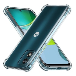 Motorola Moto E13 -Bumper Extra Stöttåligt Slim Skal Transparent