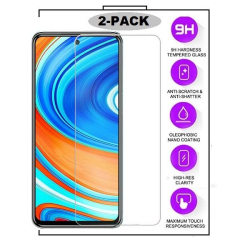 2-Pack Samsung Galaxy S10 Lite - Härdat Glas Displayskydd Transparent