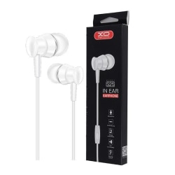 XO Stereo in-Ear S25 Hörlurar med Mikrofon Vit