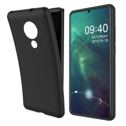 Nokia 5.3 - Silicon TPU Soft Cover - Sort Black