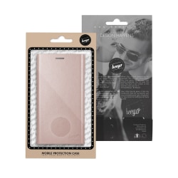 Samsung Galaxy S8 Plus - Beeyo Grande mobiililompakko - RoseGuld Pink gold