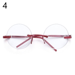 Søte runde plysjdukkebriller 4 4