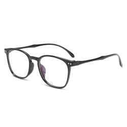 Anti-blå lette briller Optiske briller SVART