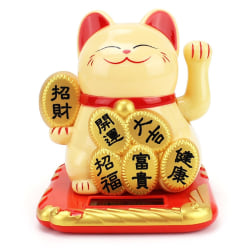 Maneki Neko Fortune Cats KELTAINEN