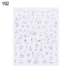 Nail Art Stickers Transfer Decals 192 192