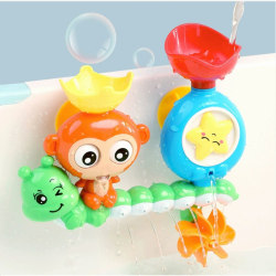 Interactive Waterfall Baby Bath Toy Monkey Water Toys