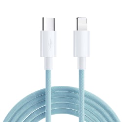 SiGN Boost USB-C till Lightning Kabel, 20W, 2m - Blå