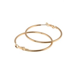 Stålörhängen, i guld ringar från Lotta Design