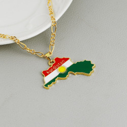 Kurdistan kartan halsband