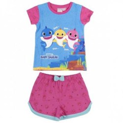Baby Shark Pyjamas set rosa (86 CM)
