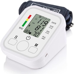 Arm elektronisk blodtrycksmätare för din familj