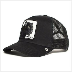 Animal Farm Trucker Mesh Baseballhatt Goorin Bros Style Snapback Cap Hip Hop Herr-FÄRG: Black Panther