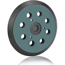 Makita slipplatta 125 mm 8 håls slipskiva Makita slipplatta 5 tum (svart)