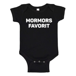 Mormors Favorit - Baby Body svart Svart - 6 månader