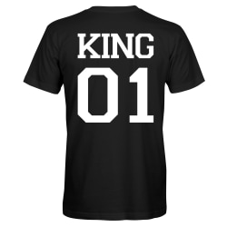 King - T-SHIRT - HERR Svart - S