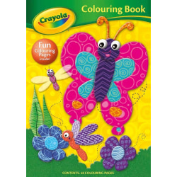 CRAYOLA COLOURING BOOK BUTTERFLY