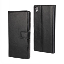 Xperia Z3 plånboksfodral svart
