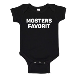 Mosters Favorit - Baby Body svart Svart - 6 månader