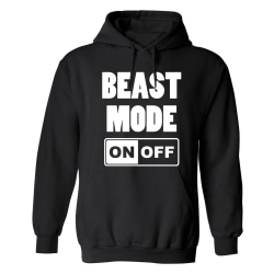 Beast Mode - Hoodie / Tröja - UNISEX Svart - S