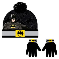 DC Comics Batman set hat gloves