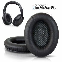 Bose Quiet Comfort 35 - QC35-kompatible øreputer Svart