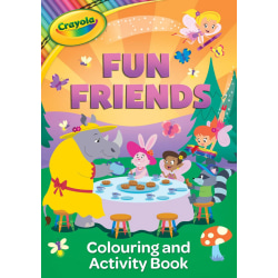 Crayola Fun Friends Colouring And Activity Book