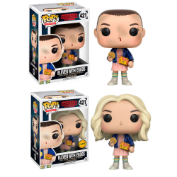 POP figure Stranger Things Eleven with Eggos Eleven