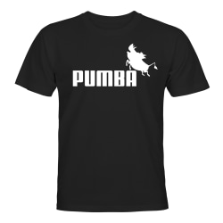 Pumba - T-SHIRT - UNISEX Svart - XL