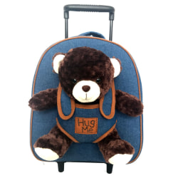 Hug Me trolley with Bear plush toy 33cm