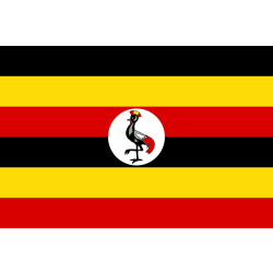 Uganda flagga
