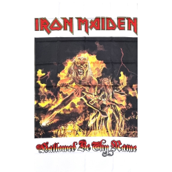 Flag - Iron maiden Black
