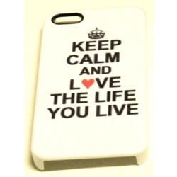 Mobilskal Samsung S4-KEEP CALM LOVE THE LIFE