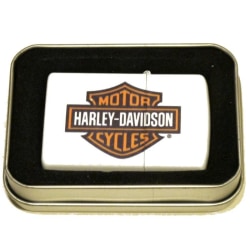 Harley Davidson - Bensin lighter Silver