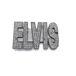 Bältesspänne - Elvis Silver