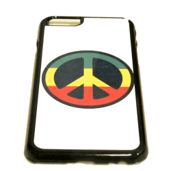 Rasta Peace Iphone 6 mobilskal Svart