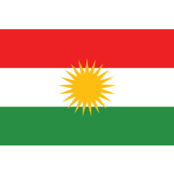 Flagga - Kurdistan