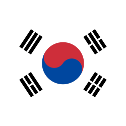 Sydkorea flagga